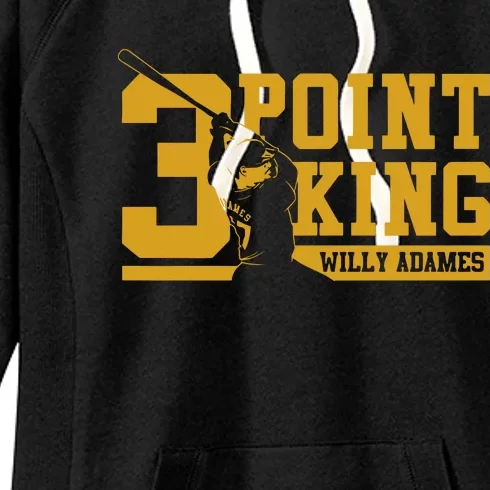 Willy Adames 3 Point King Women's Fleece Hoodie