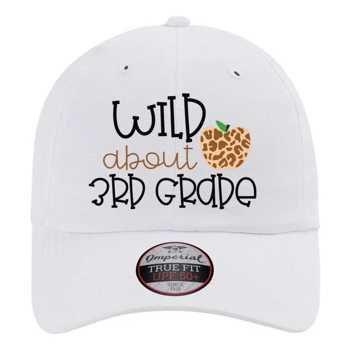 Wild About 3rd Grade Leopard School Grade Teacher Gift The Original Performance Cap