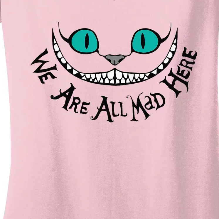 We are all mad Women's V-Neck T-Shirt