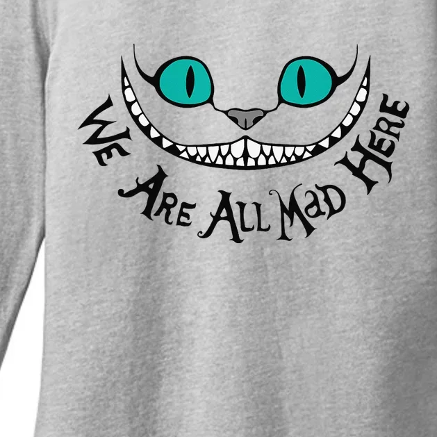 We are all mad Womens CVC Long Sleeve Shirt