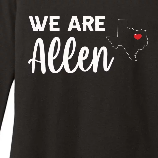 We Are Allen Womens CVC Long Sleeve Shirt