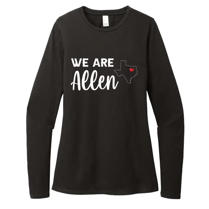 We Are Allen Womens CVC Long Sleeve Shirt