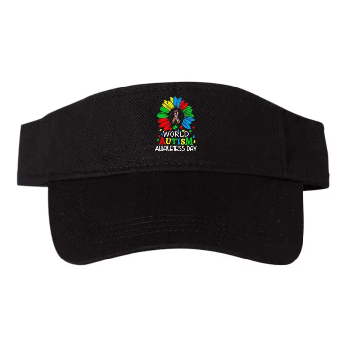 World Autism Awareness Day Gifts Valucap Bio-Washed Visor