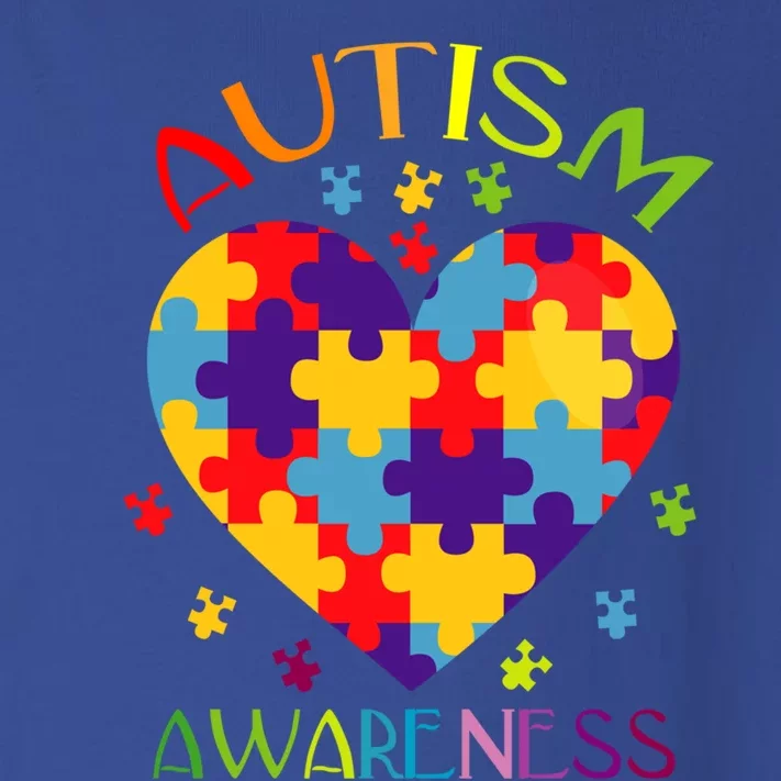 World Autism Awareness 2 April Autism Heart Proud Autism Gift Toddler Long Sleeve Shirt