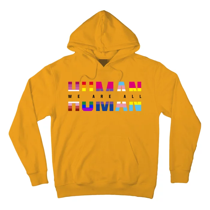 We Are All Human LGBT Pride Hoodie