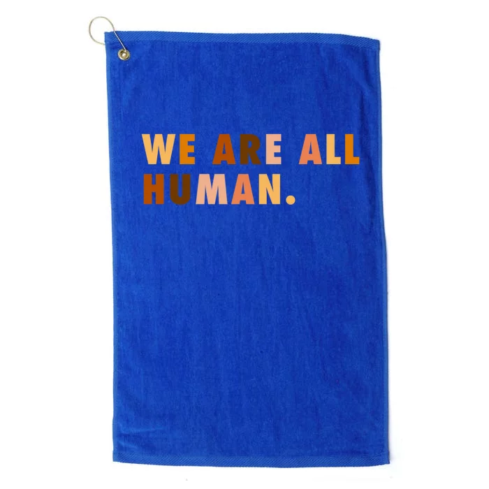 We Are All Hu Skin Tone Gift Platinum Collection Golf Towel