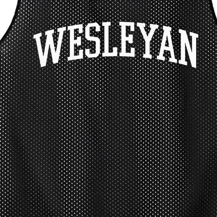 Wesleyan Athletic Arch College University @ Alumni Mesh Reversible Basketball Jersey Tank