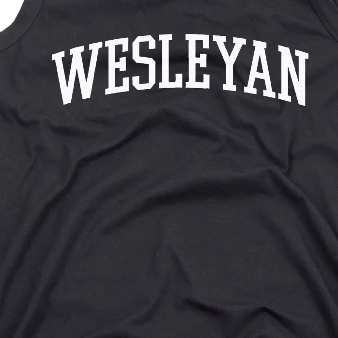 Wesleyan Athletic Arch College University @ Alumni Tank Top