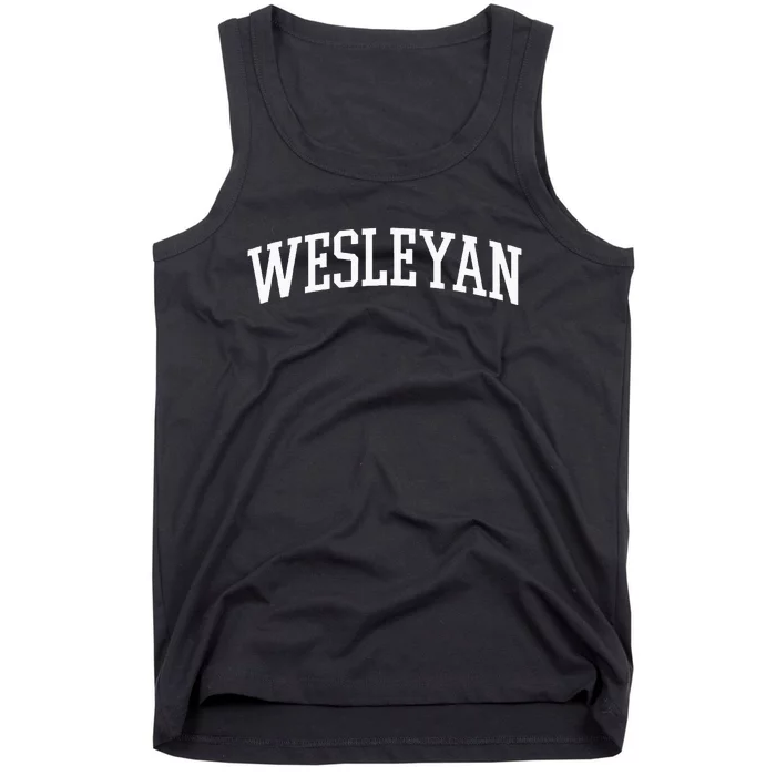 Wesleyan Athletic Arch College University @ Alumni Tank Top