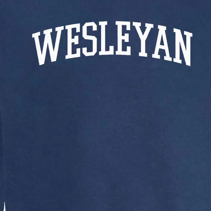 Wesleyan Athletic Arch College University @ Alumni Garment-Dyed Sweatshirt