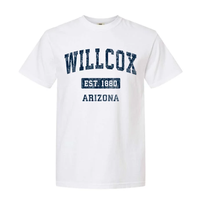 Willcox Arizona Az Vintage Sports Established Garment-Dyed Heavyweight T-Shirt