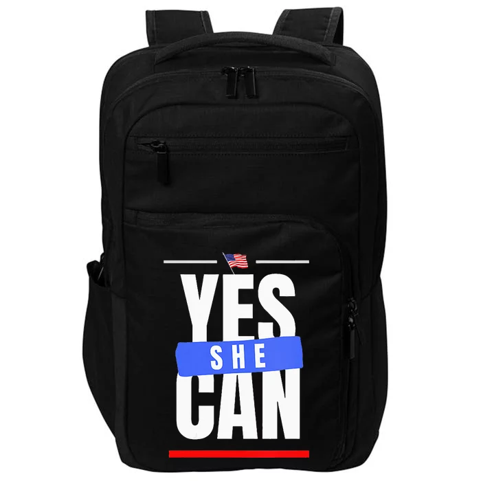 We As A People. Yes She Can Impact Tech Backpack