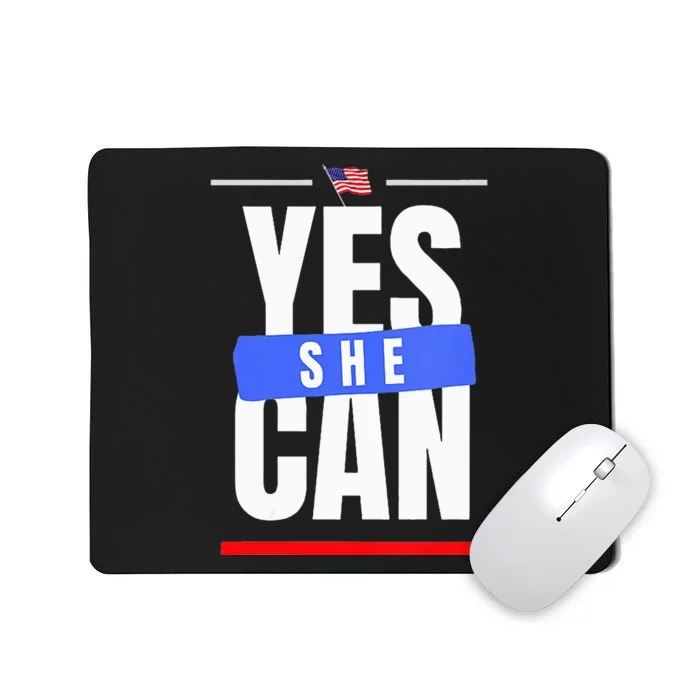 We As A People. Yes She Can Mousepad