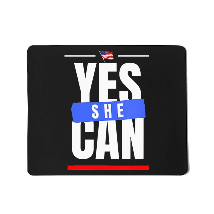 We As A People. Yes She Can Mousepad