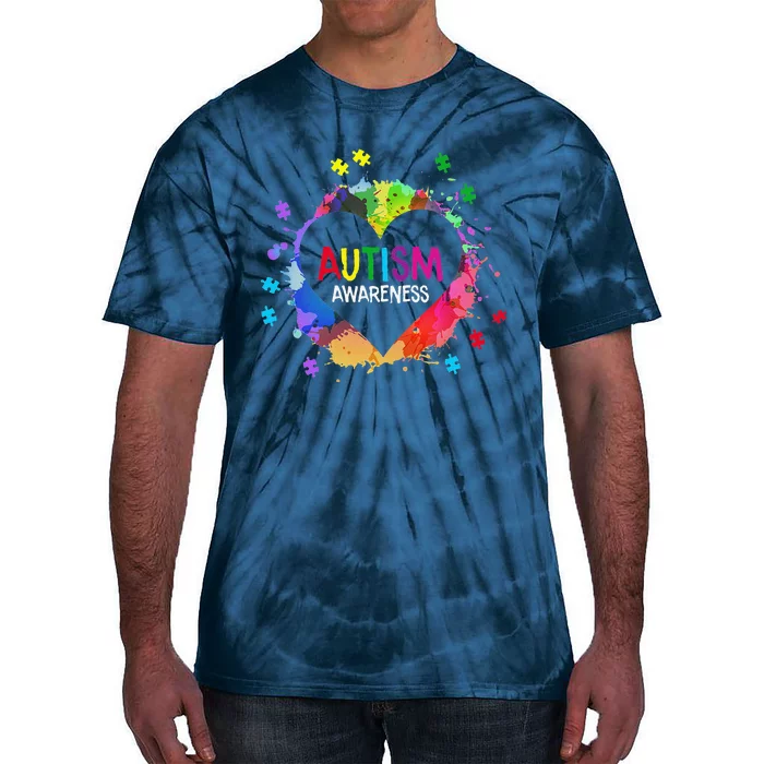 World Autism Awareness Day Tie-Dye T-Shirt