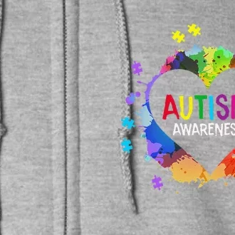 World Autism Awareness Day Full Zip Hoodie