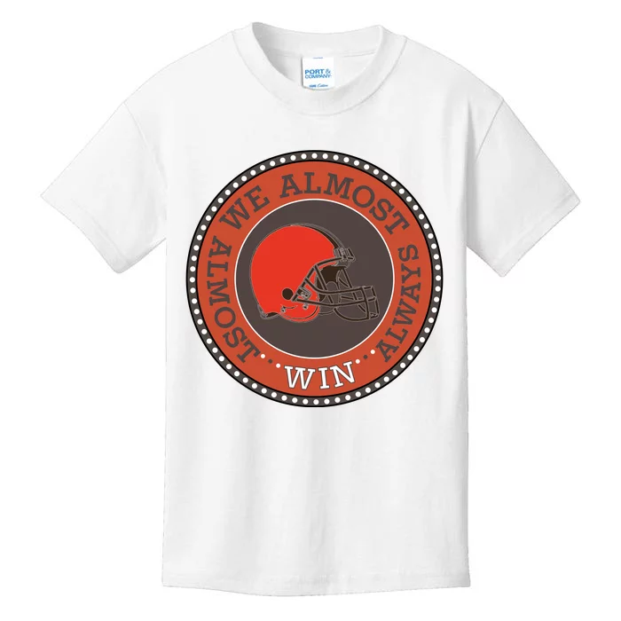 We Almost Always Almost Win Cleveland Kids T-Shirt