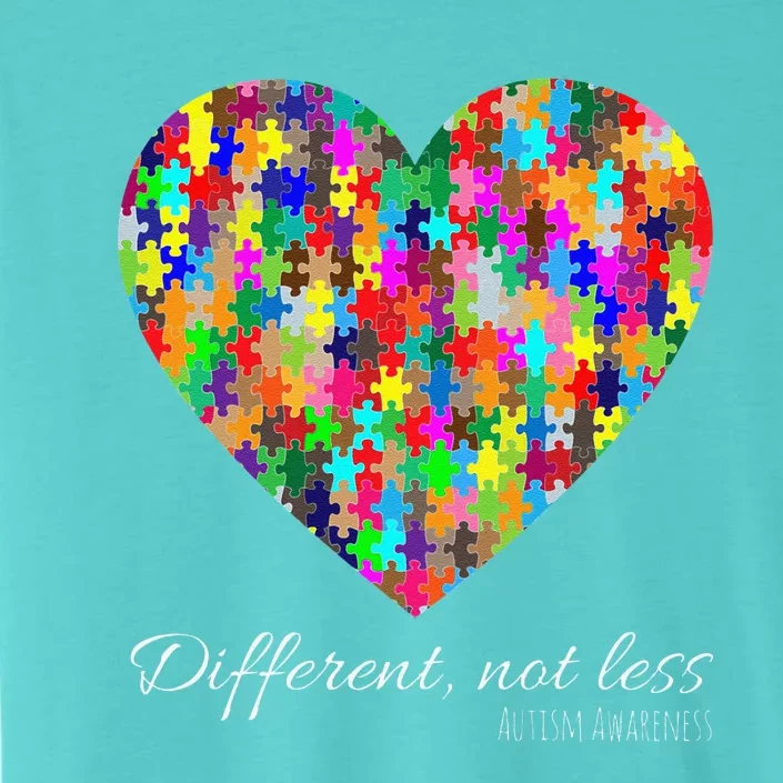 World Autism Awareness Days Different Not Less Gifts ChromaSoft Performance T-Shirt