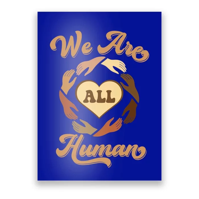 We Are All Hu Black History Month Melanin African Gift Poster