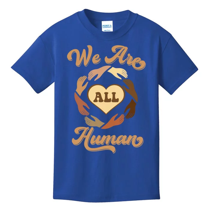 We Are All Hu Black History Month Melanin African Gift Kids T-Shirt