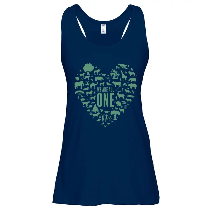 We Are All One Global Warming Awareness Earth Day Ladies Essential Flowy Tank