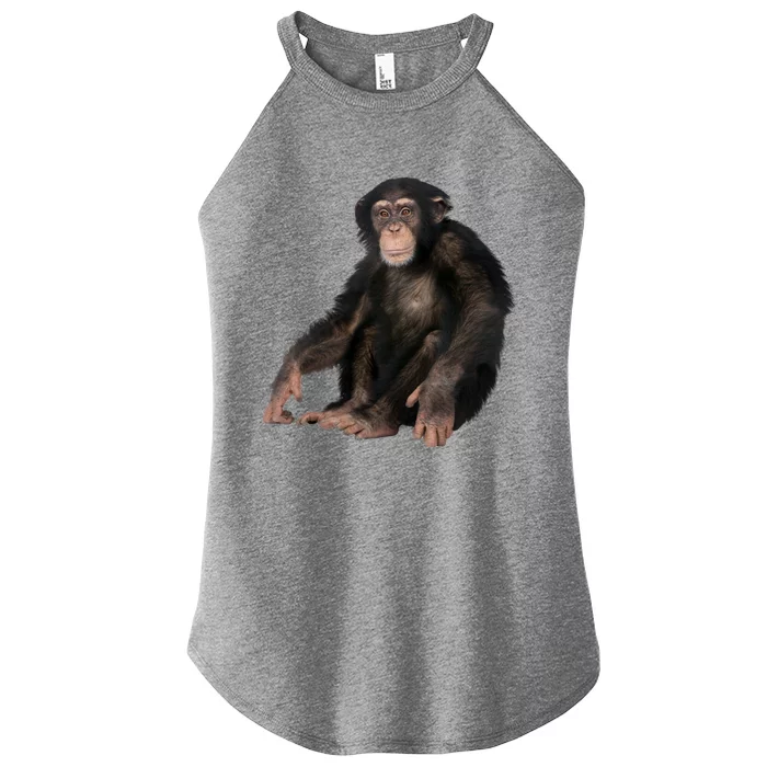 We Are All Hu Monkey Ape Chimpanzee Meaningful Gift Women’s Perfect Tri Rocker Tank