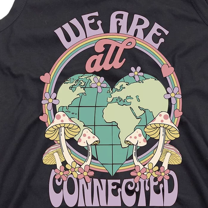 We Are All Connected Earth Day Tank Top