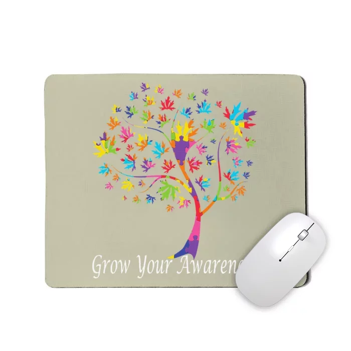 World Autism Awareness Day Grow Your Awareness Mousepad