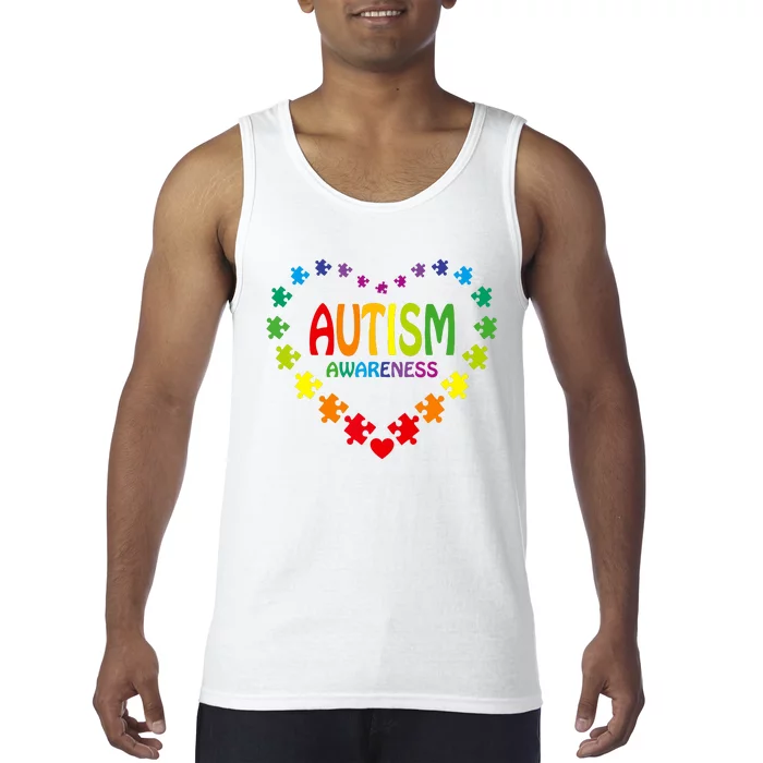 World Autism Awareness 2 April 2024 Autism Cute Autistic Tank Top