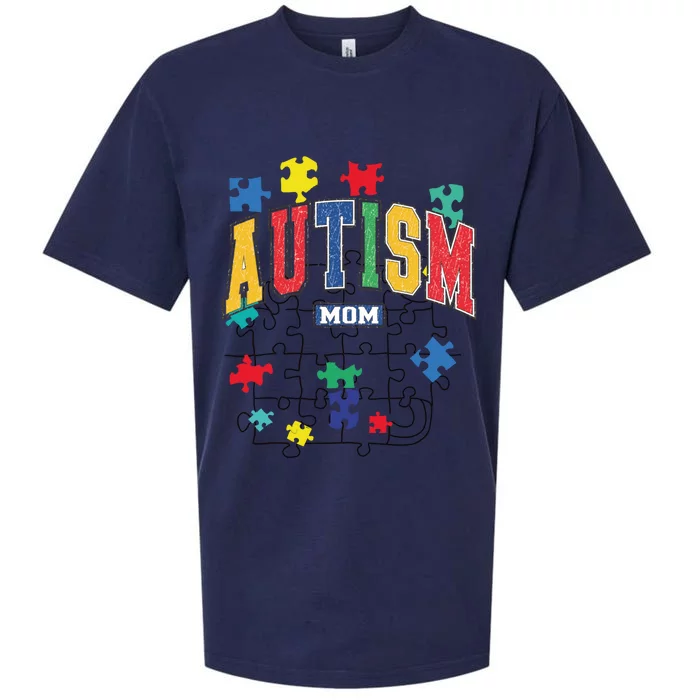 World Autism Awareness Day Gift Sueded Cloud Jersey T-Shirt