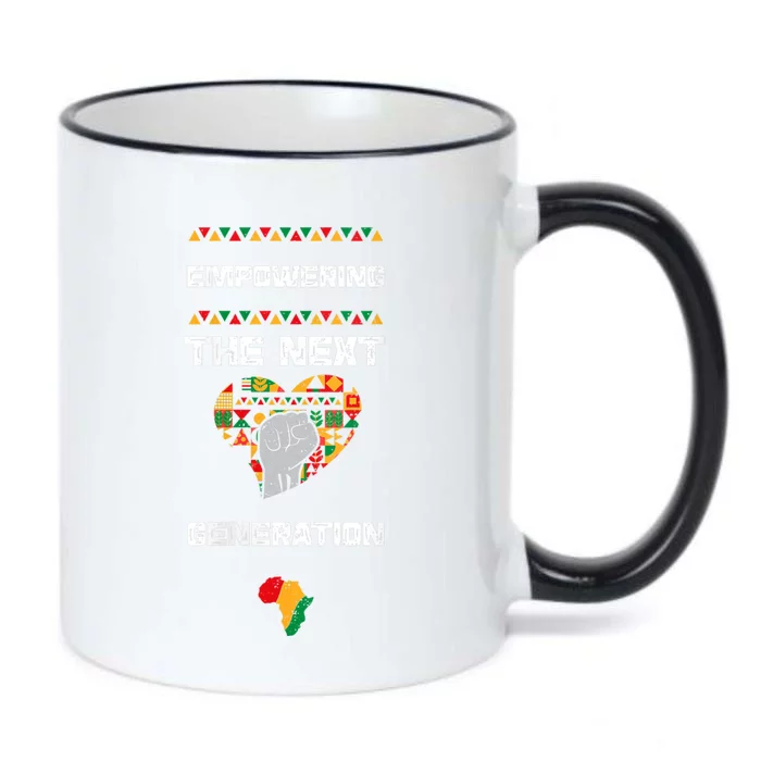 Womens African American: Empowering The Next... Black History Month Black Color Changing Mug