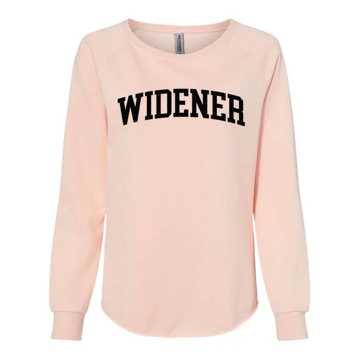 Widener Athletic Arch College University ! Alumni Womens California Wash Sweatshirt