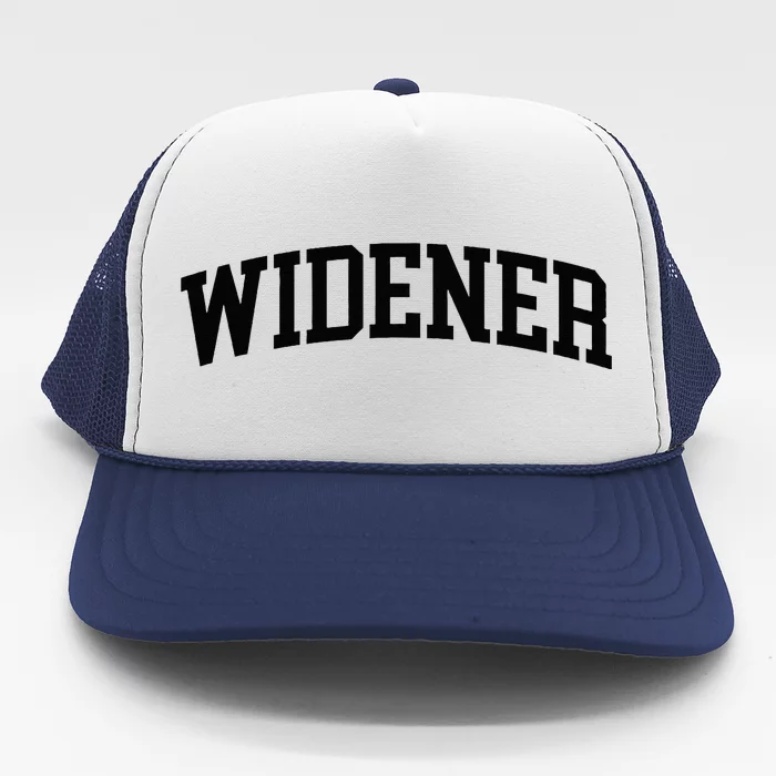 Widener Athletic Arch College University ! Alumni Trucker Hat