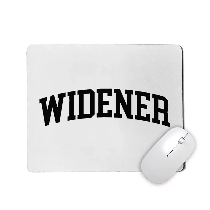 Widener Athletic Arch College University ! Alumni Mousepad