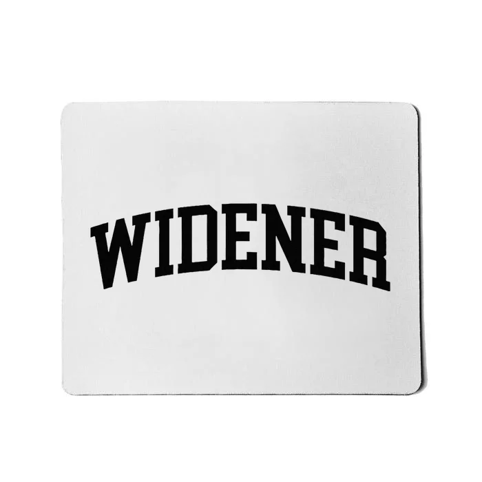 Widener Athletic Arch College University ! Alumni Mousepad