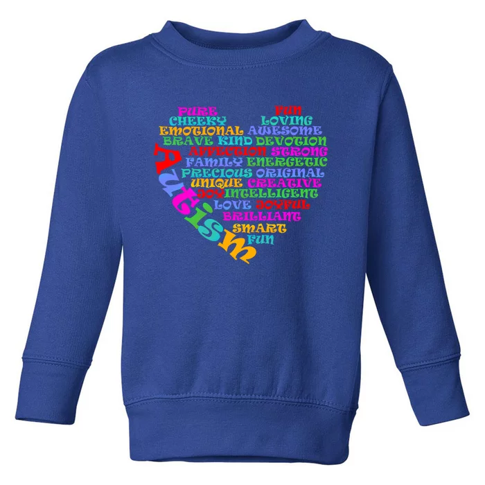 World Autism Awareness Day Support Family Funny Gift Toddler Sweatshirt