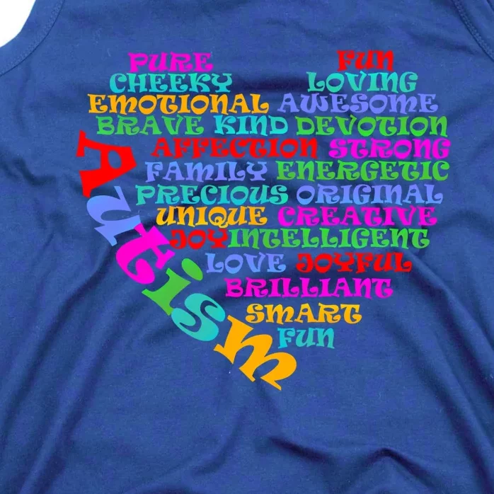 World Autism Awareness Day Support Family Funny Gift Tank Top