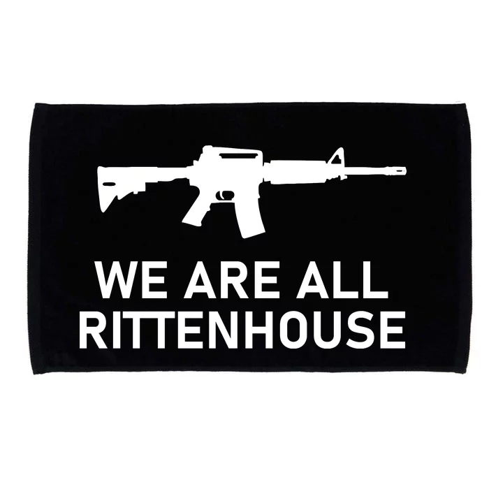 We Are All Kyle Rittenhouse Microfiber Hand Towel