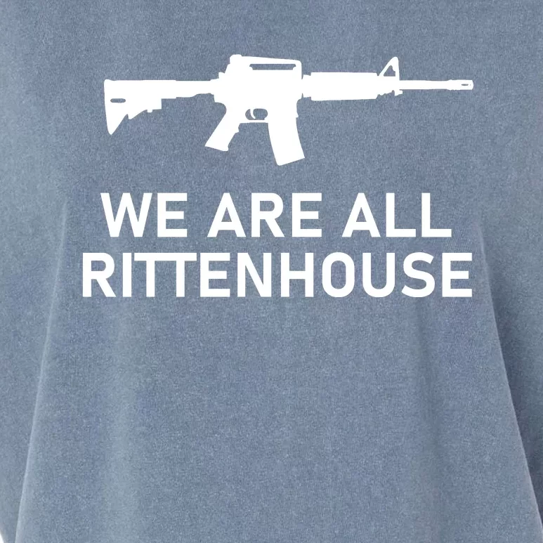 We Are All Kyle Rittenhouse Garment-Dyed Women's Muscle Tee