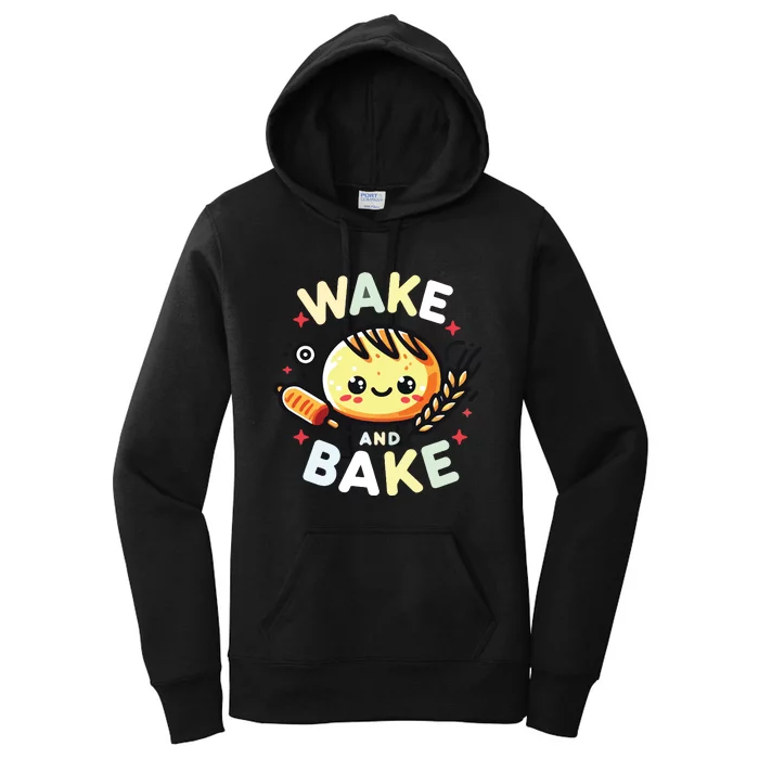 Wake And Bake Baking Women's Pullover Hoodie