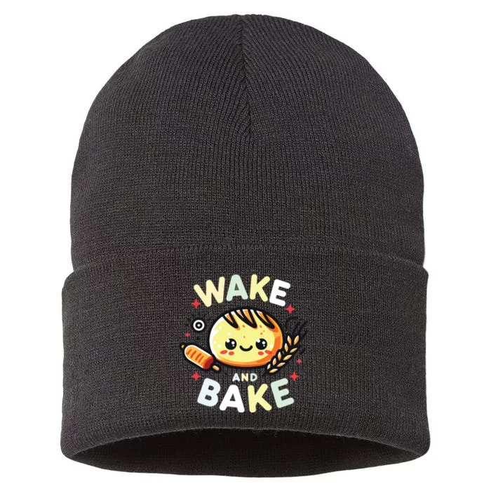 Wake And Bake Baking Sustainable Knit Beanie