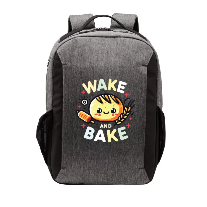 Wake And Bake Baking Vector Backpack