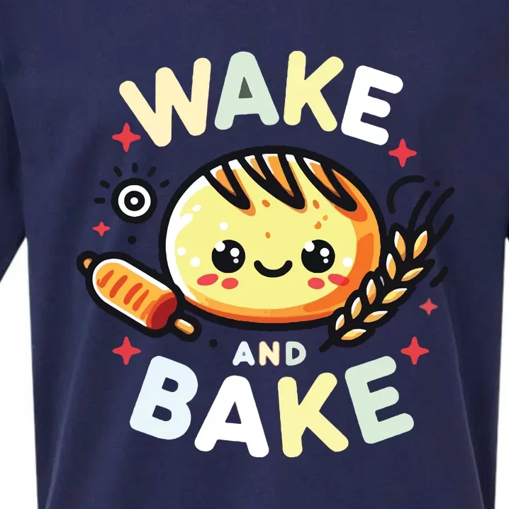 Wake And Bake Baking Sueded Cloud Jersey T-Shirt