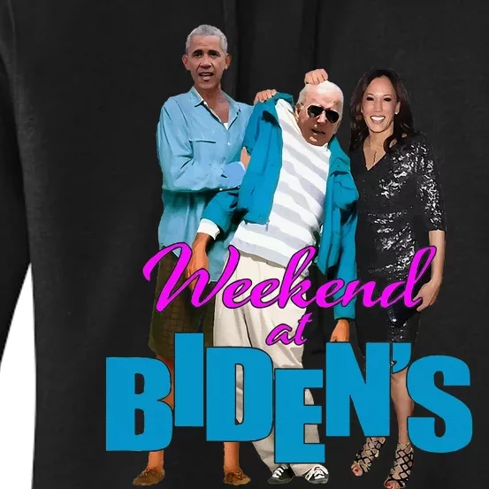 Weekend At BidenS Women's Pullover Hoodie