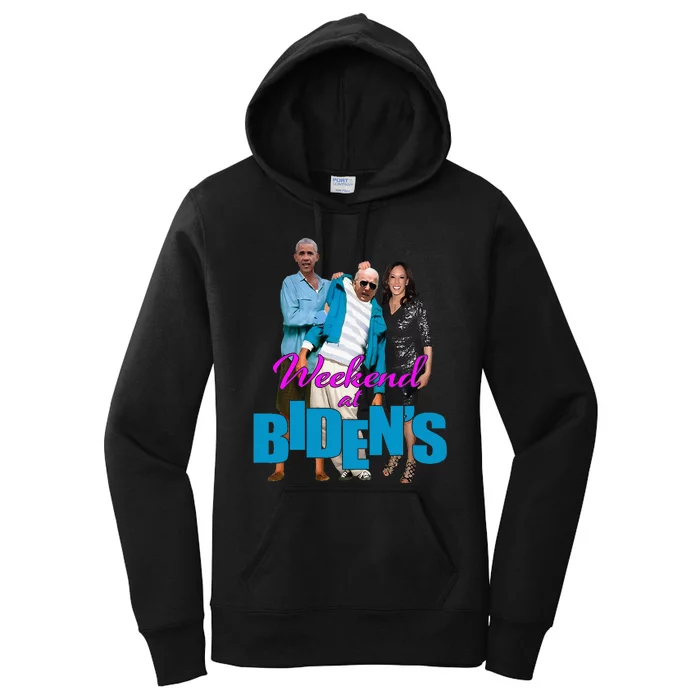 Weekend At BidenS Women's Pullover Hoodie