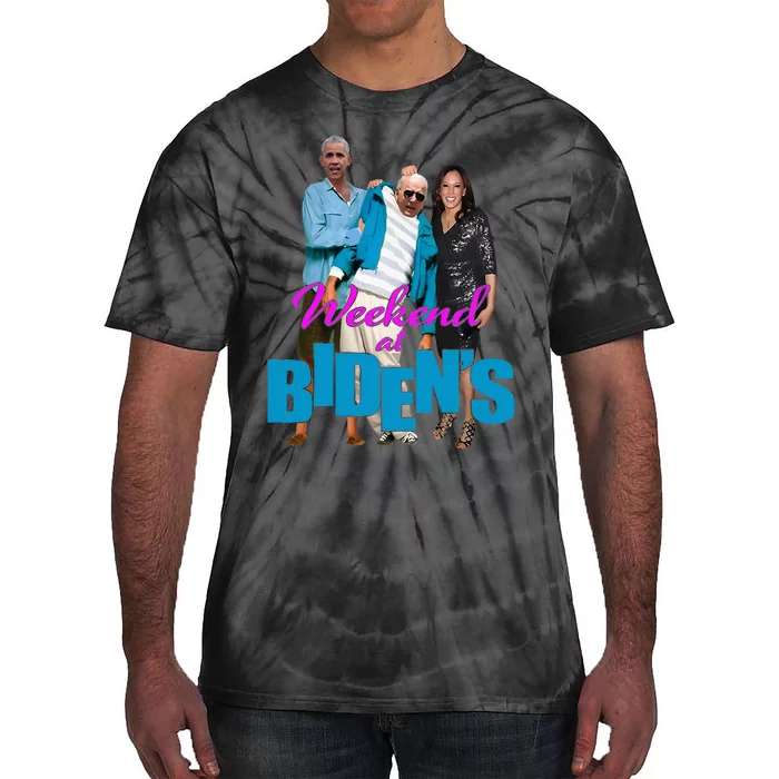 Weekend At BidenS Tie-Dye T-Shirt