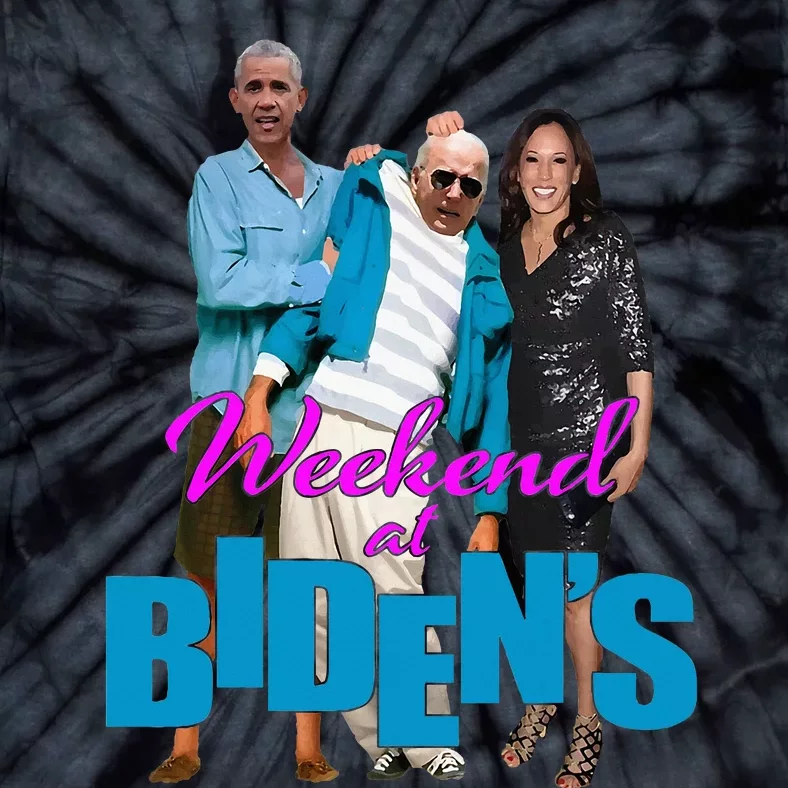 Weekend At BidenS Tie-Dye T-Shirt