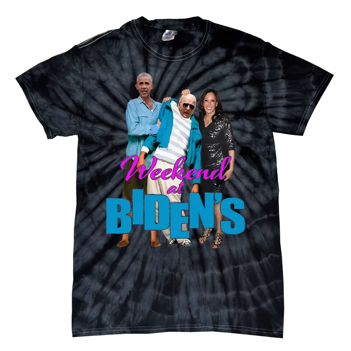 Weekend At BidenS Tie-Dye T-Shirt