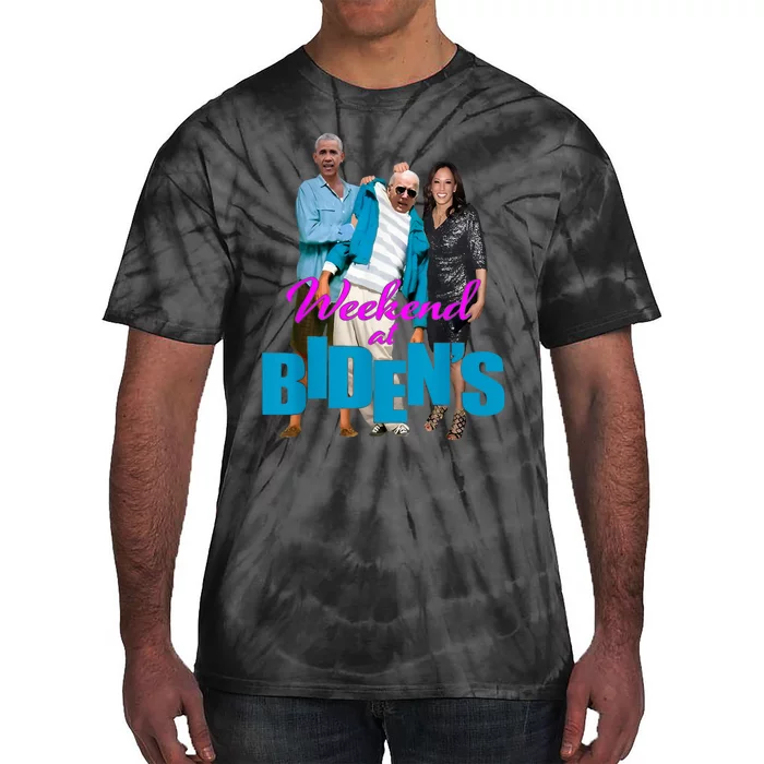 Weekend At Bidens Tie-Dye T-Shirt