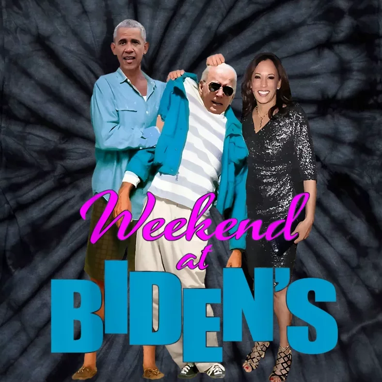 Weekend At Bidens Tie-Dye T-Shirt